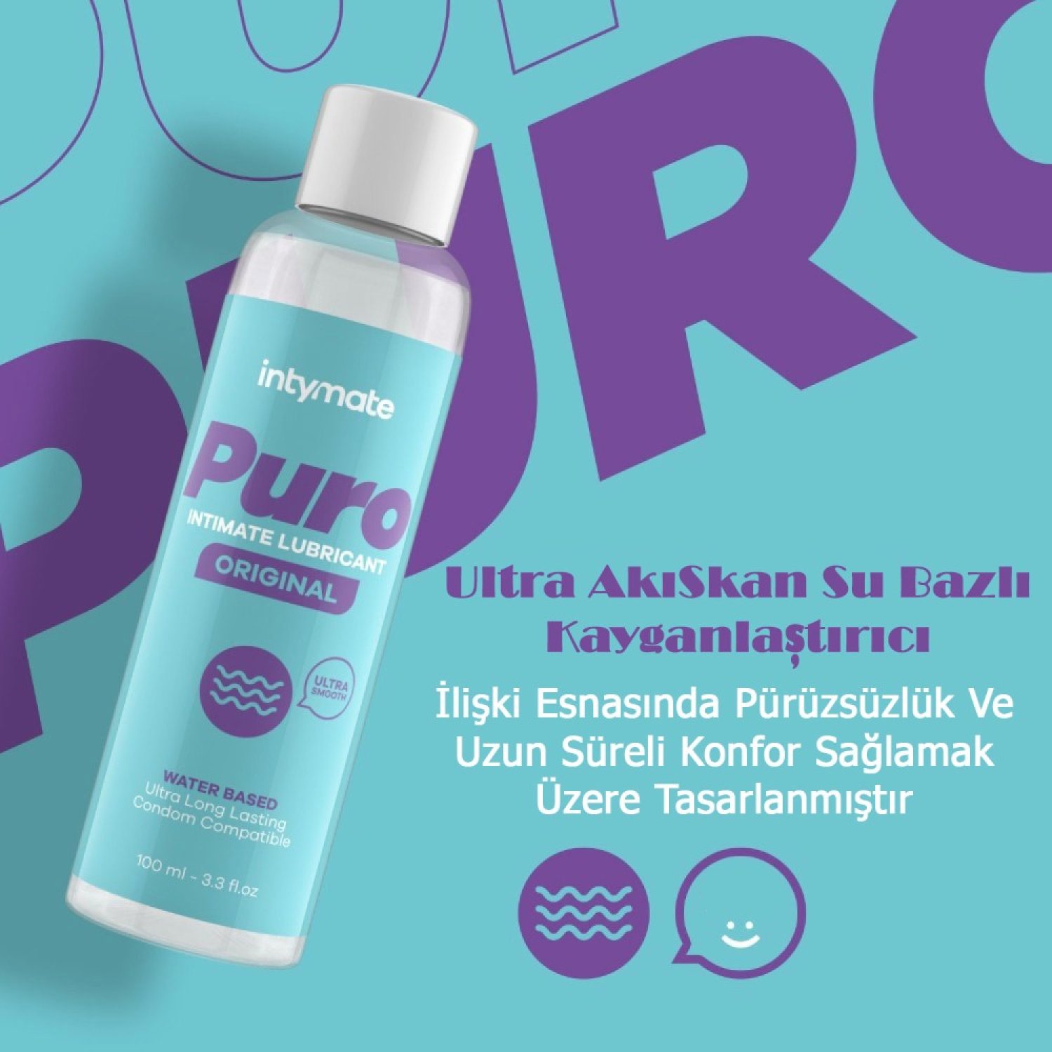 İntimateline Puro Original 100 ml Kayganlaştırıcı Jel