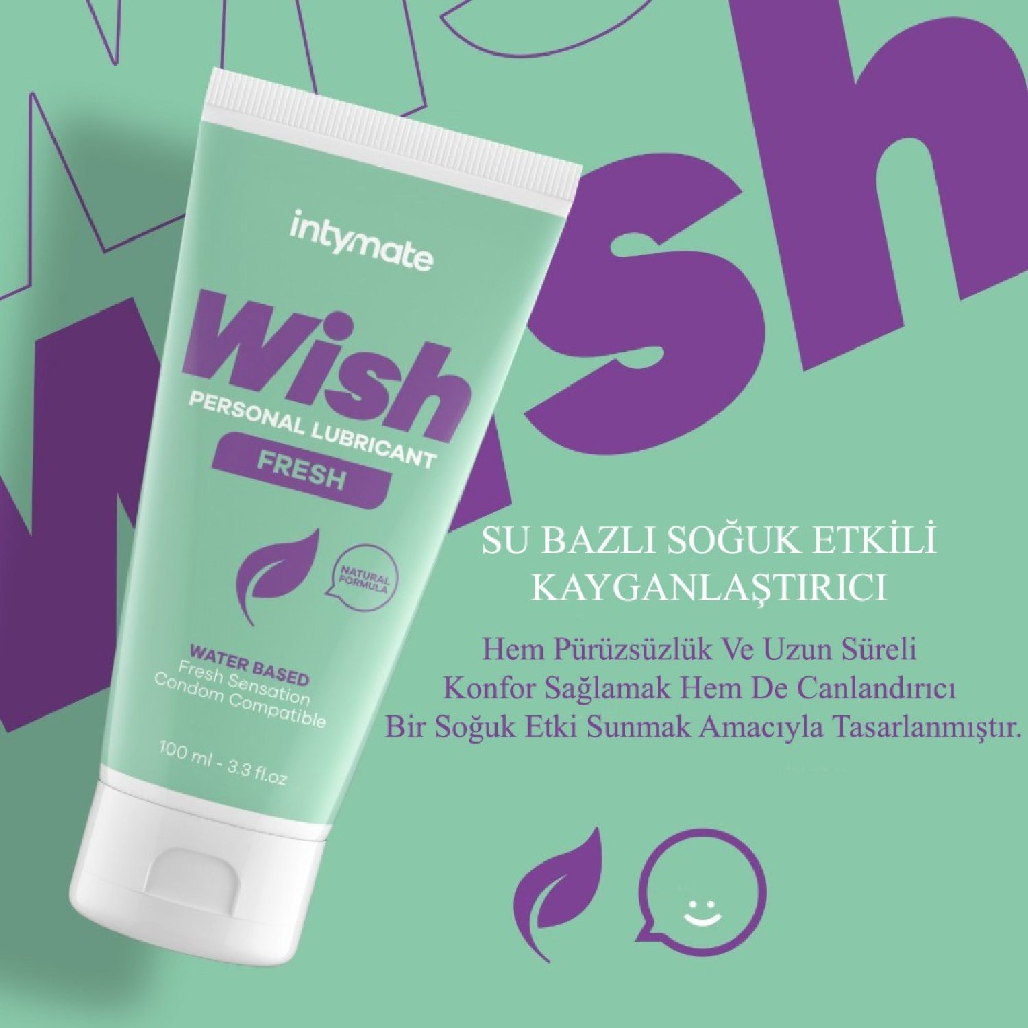 İntimateline Wish Fresh 100 ml Kayganlaştırıcı Jel