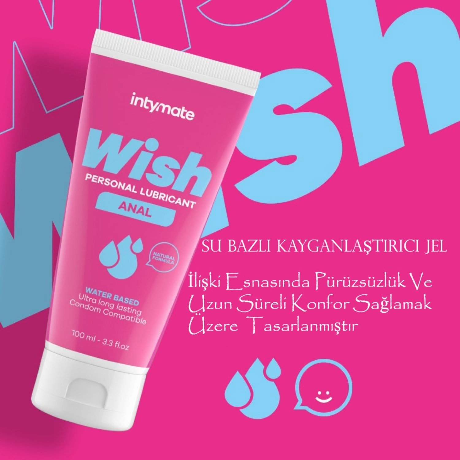 İntimateline Wish 100 ml Anal Kayganlaştırıcı