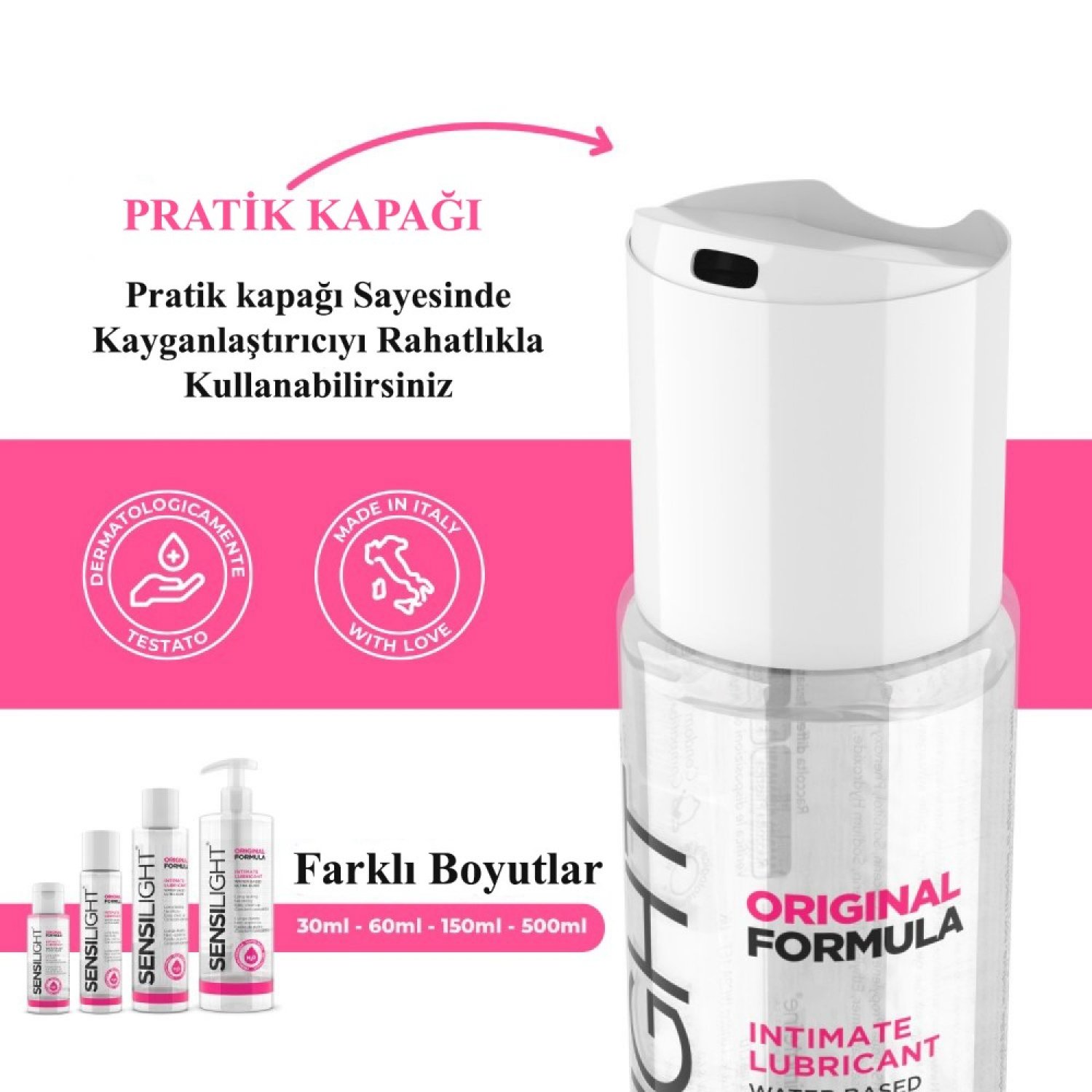 İntimateline Sensilight Orijinal Formül 60 Ml Kayganlaştırıcı Jel
