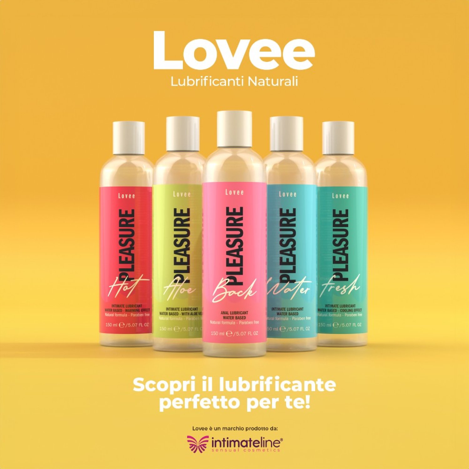 İntimateline Lovee Water Pleasure 150 ml Kayganlaştırıcı Jel