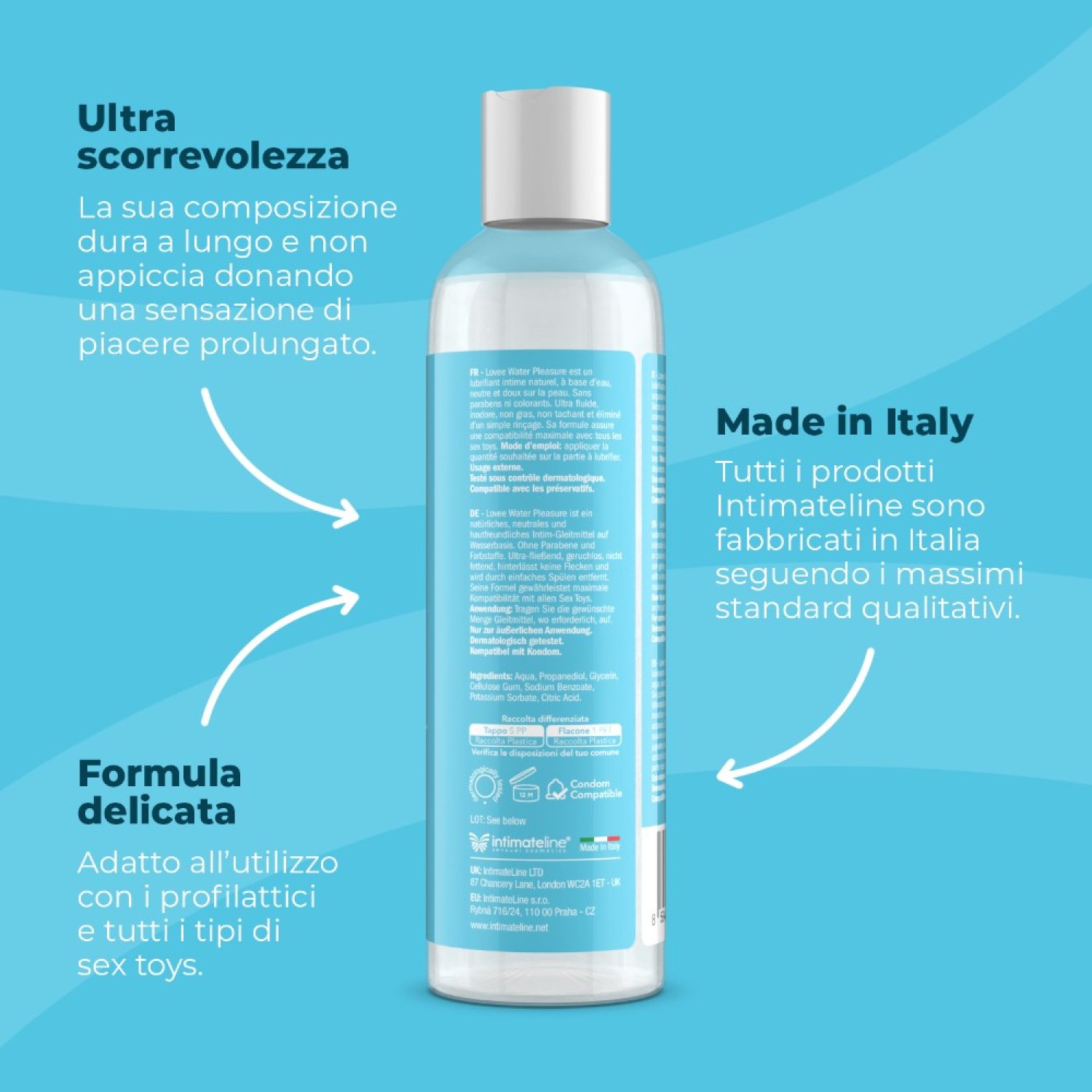 İntimateline Lovee Water Pleasure 150 ml Kayganlaştırıcı Jel