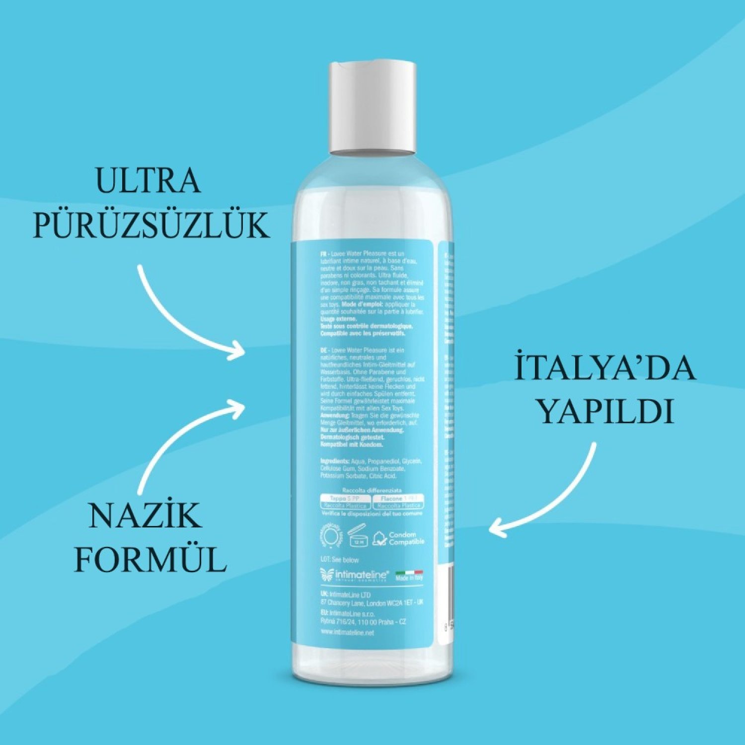 İntimateline Lovee Water Pleasure 150 ml Kayganlaştırıcı Jel