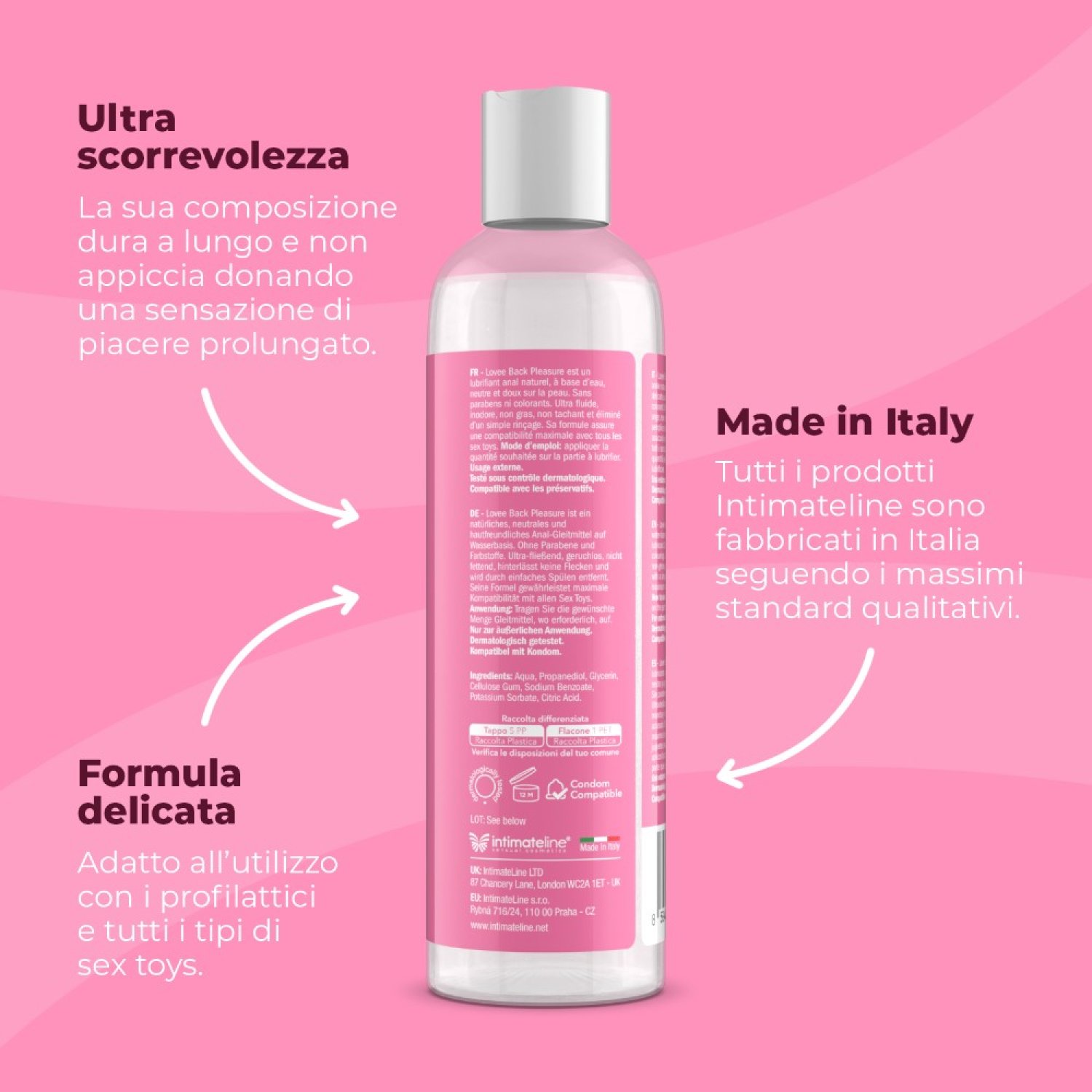 İntimateline Lovee Back Pleasure 150 ml Kayganlaştırıcı Jel