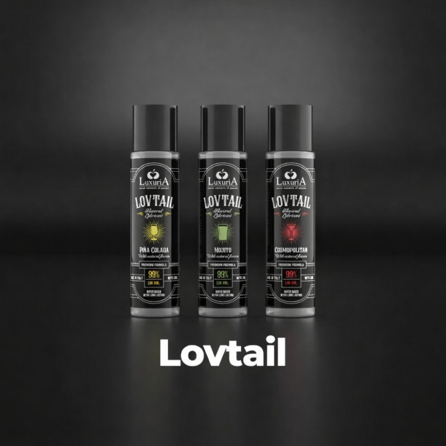 İntimateline Luxuria Lovtail Pina Colada Aromalı 60 ml Kayganlaştırıcı Jel