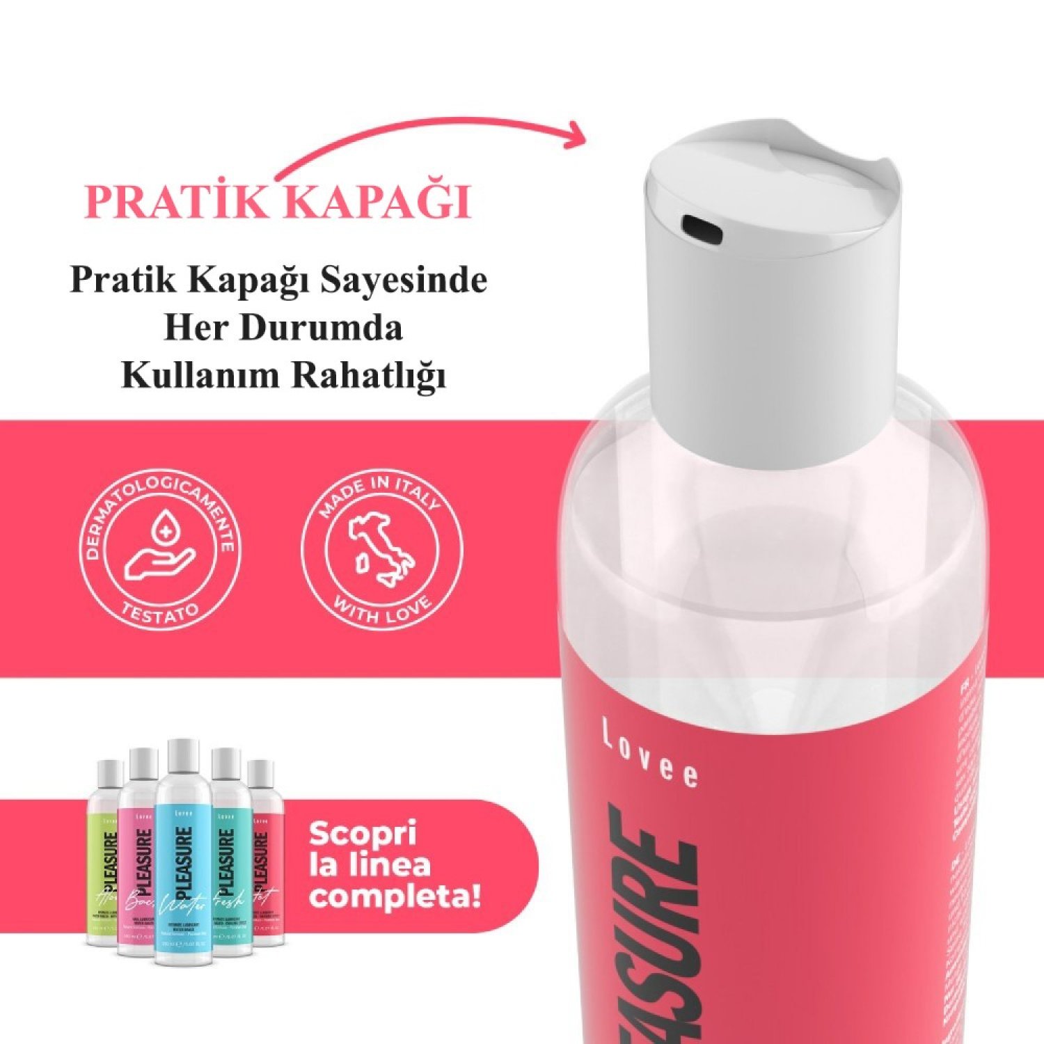 İntimateline Lovee Hot Pleasure 150 ml Kayganlaştırıcı Jel