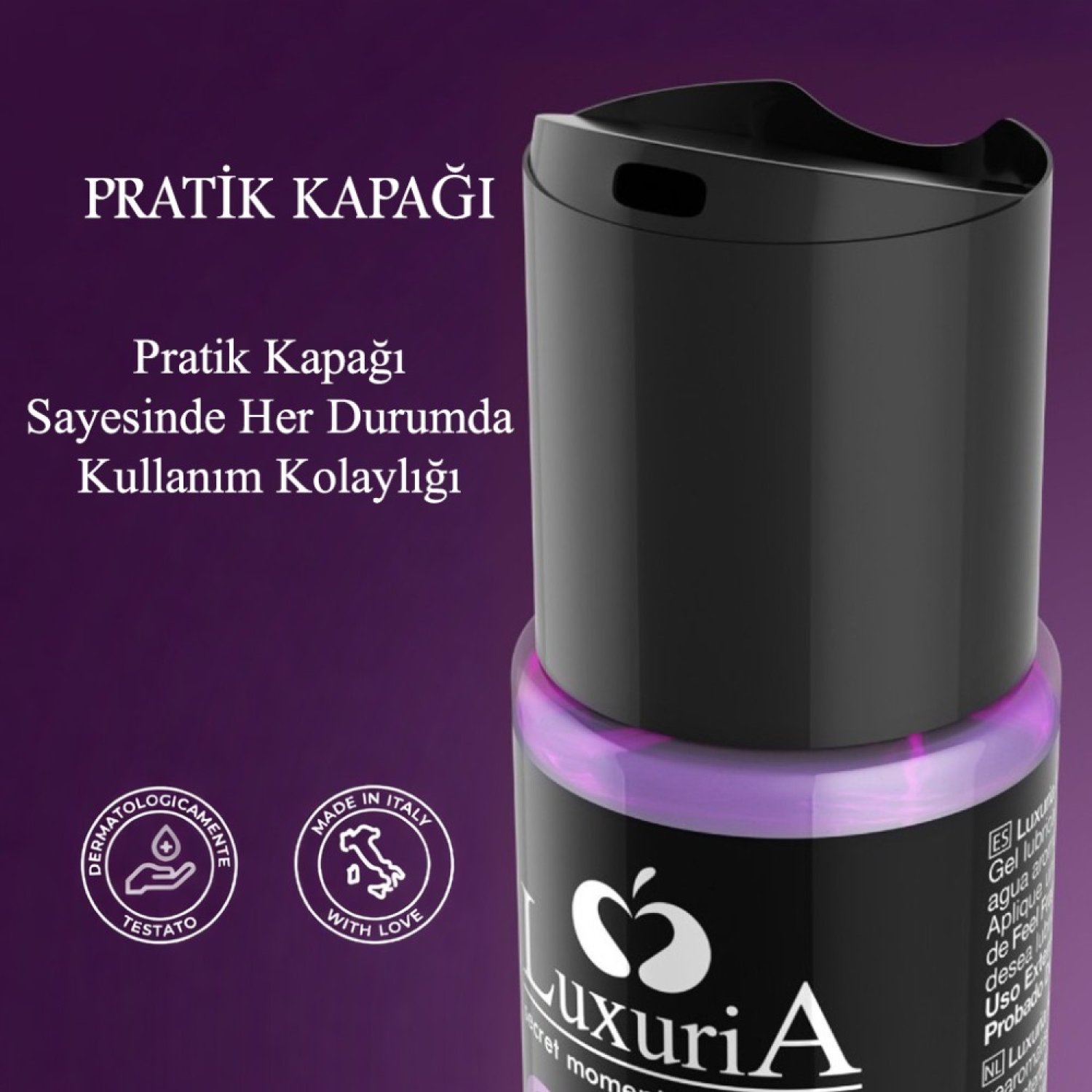 İntimateline Luxuria Feel Tutti Frutti Aromalı 60 ml Kayganlaştırıcı Jel
