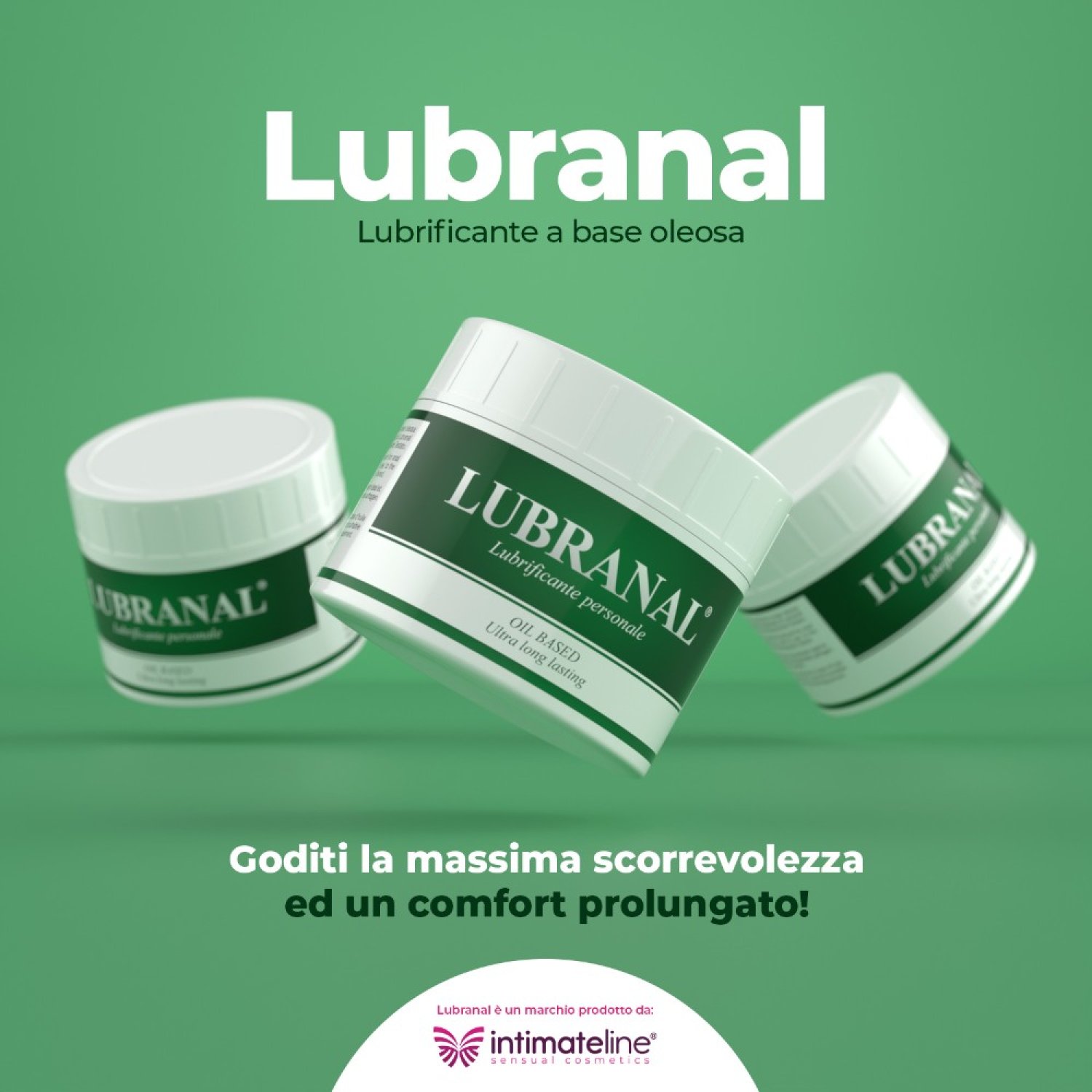 İntimateline Lubranal Yağ Bazlı 150 Ml Kayganlaştırıcı 