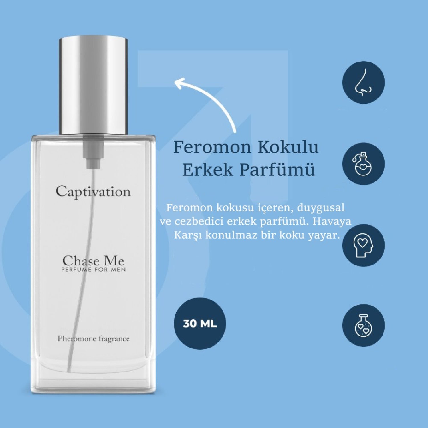 İntimateline Captivation Chase Me – Men Erkeklere Özel 30 ml Parfüm 