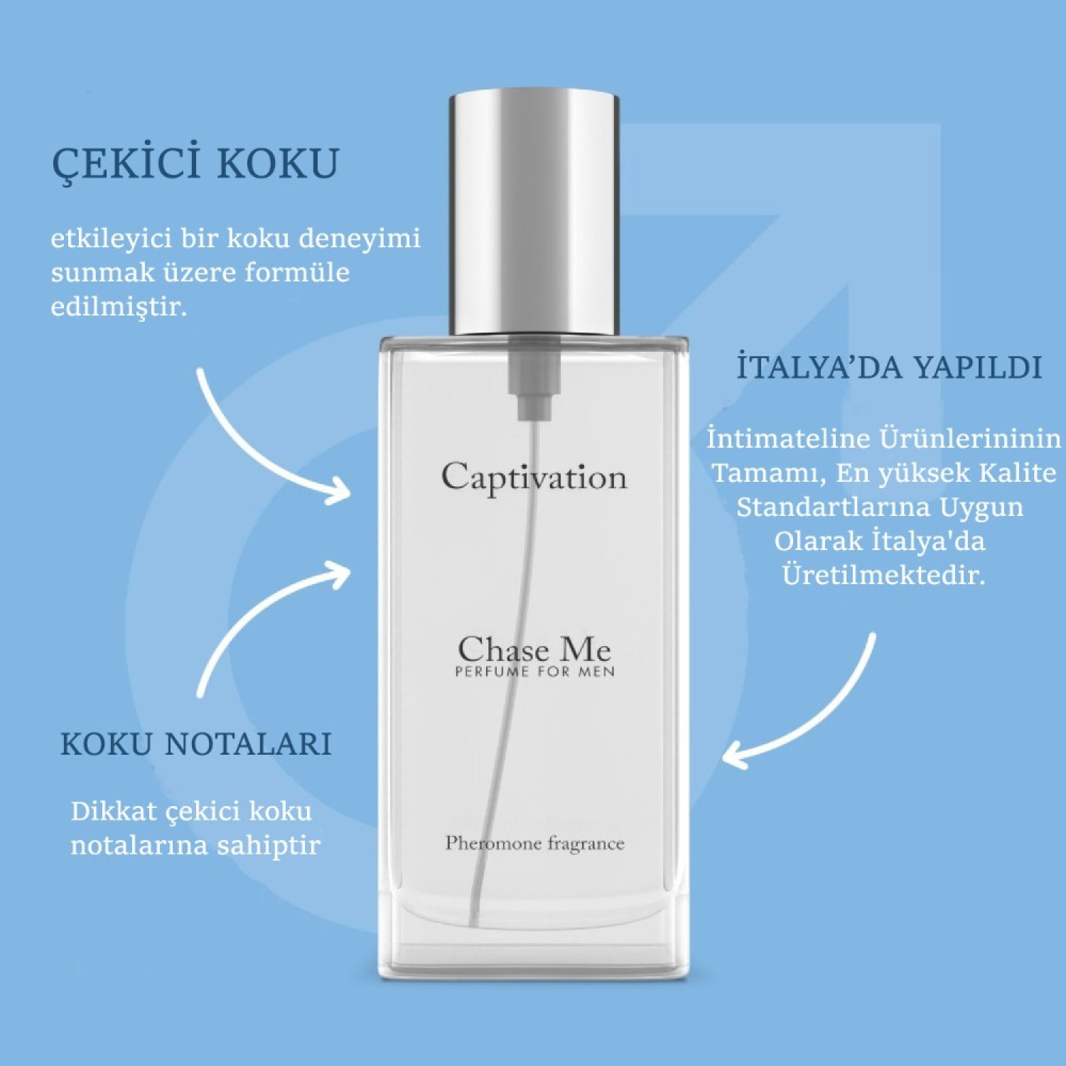 İntimateline Captivation Chase Me – Men Erkeklere Özel 30 ml Parfüm 