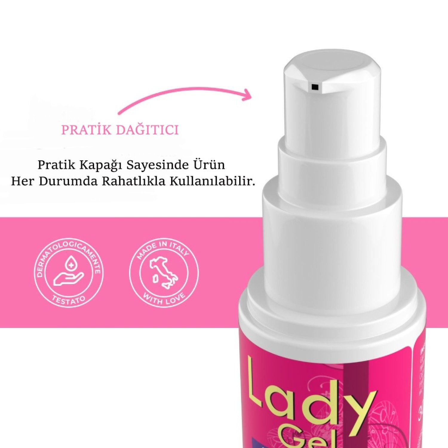 İntimateline Lady Gel 30 ml Bayanlara Özel Krem