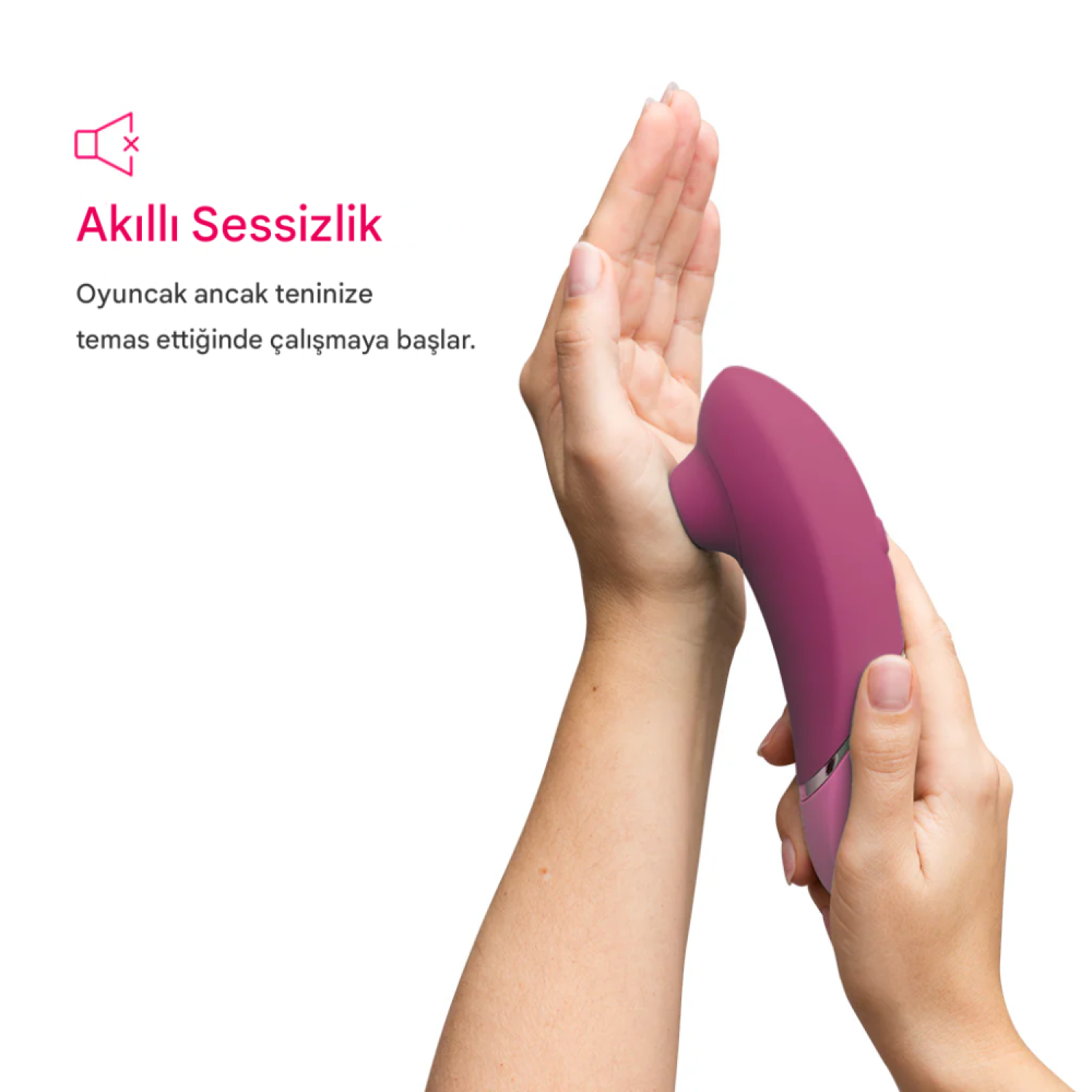 Womanizer Next Sensual Pembe Klitoral Smilasyon Vibratörü