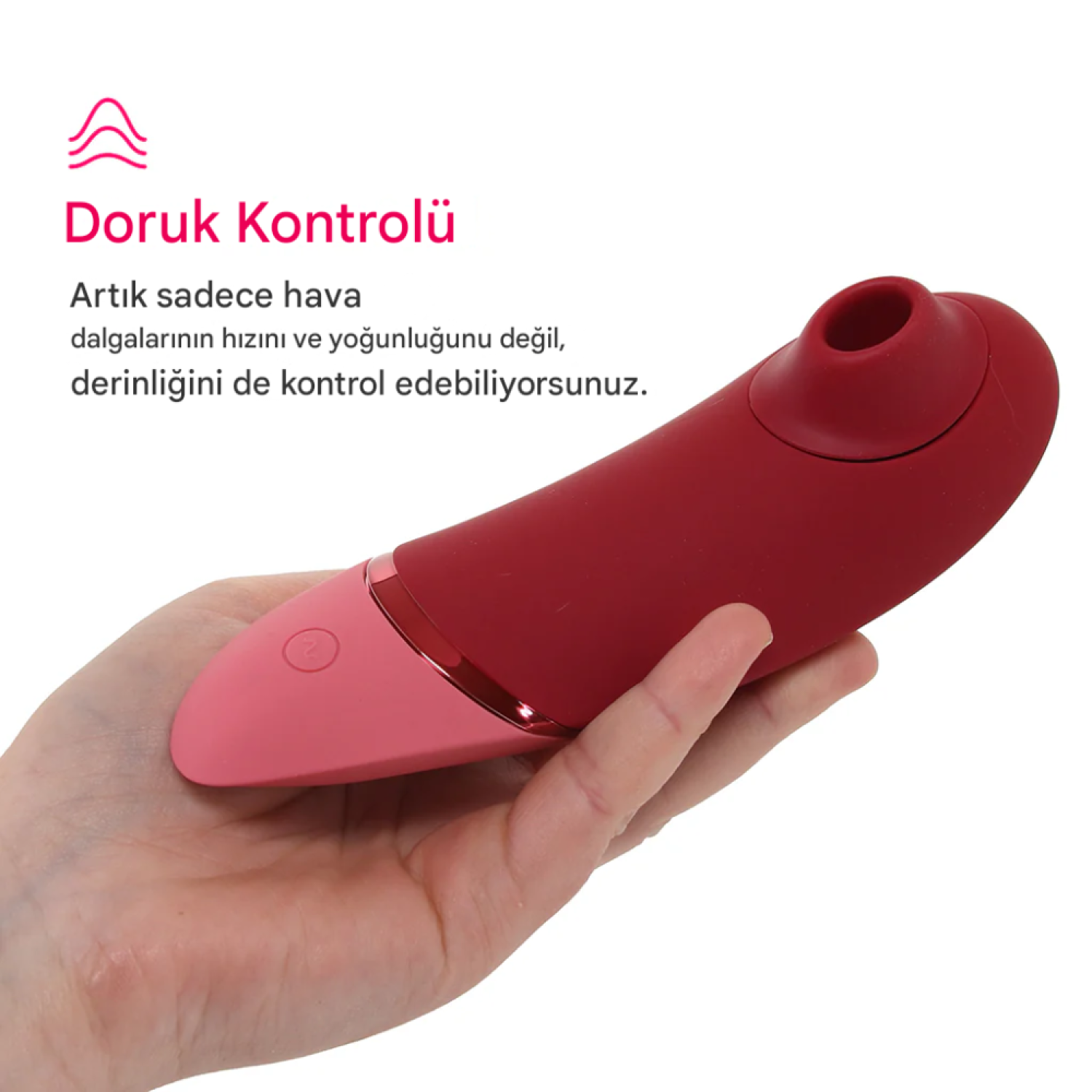 Womanizer Next Sensual Kırmızı Klitoral Smilasyon Vibratörü