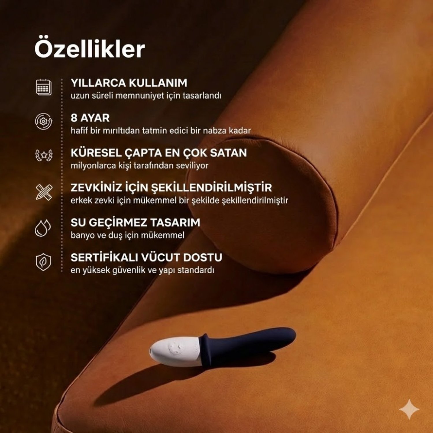 Lelo Billy 2 Black G Bölgesi Uyarıcı Vibratör