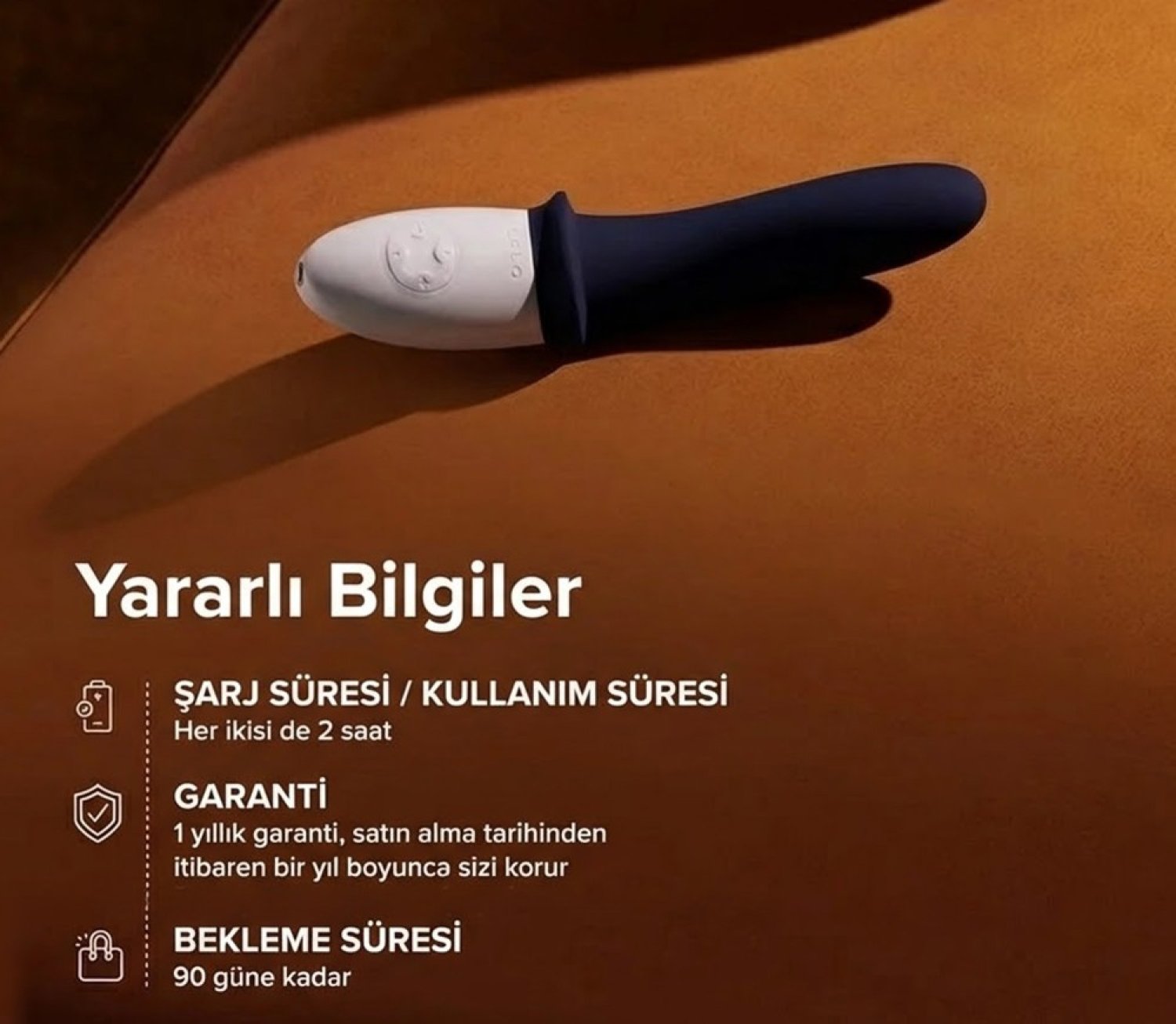 Lelo Billy 2 Black G Bölgesi Uyarıcı Vibratör