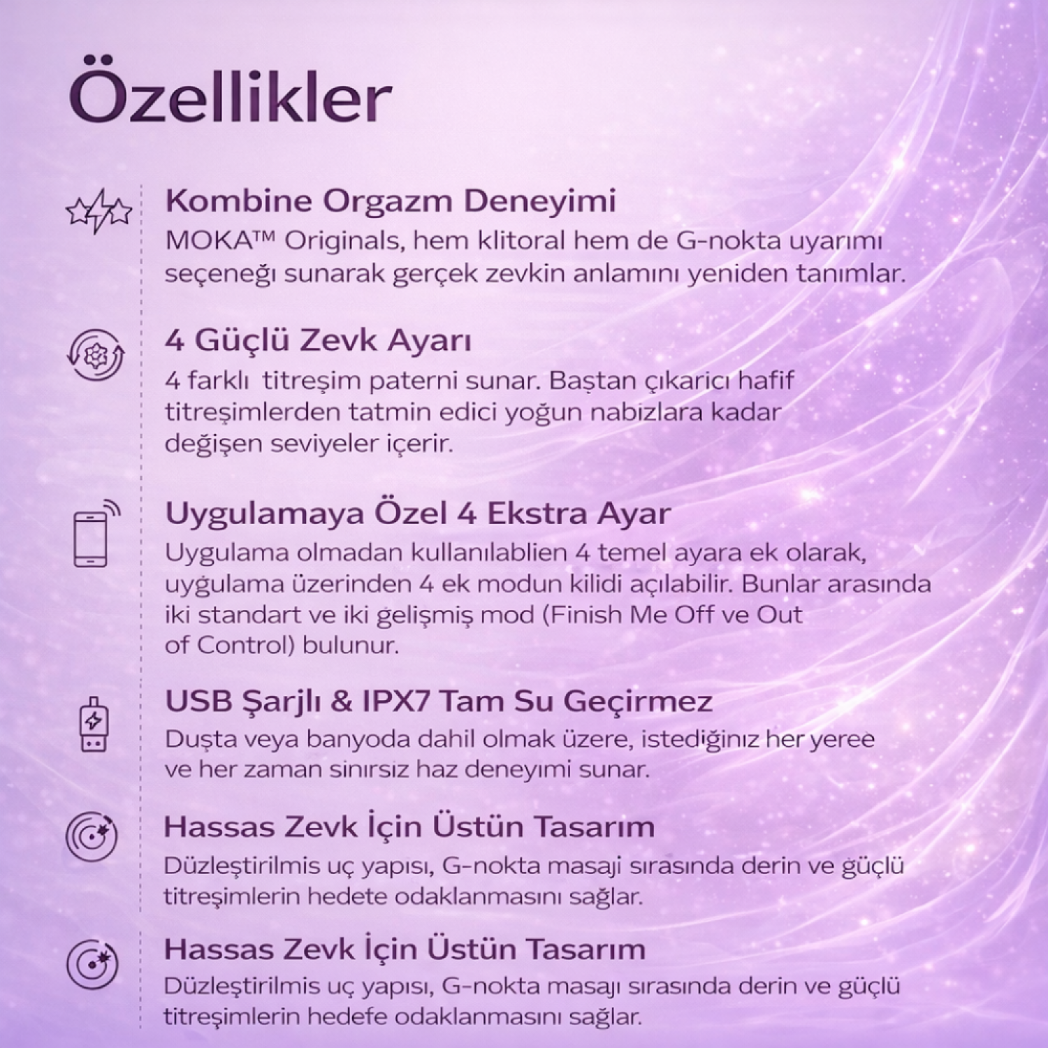 Lelo Moka Originals Telefon Kontrollü Premıum G-Bölgesi Uyarıcı Vibratör