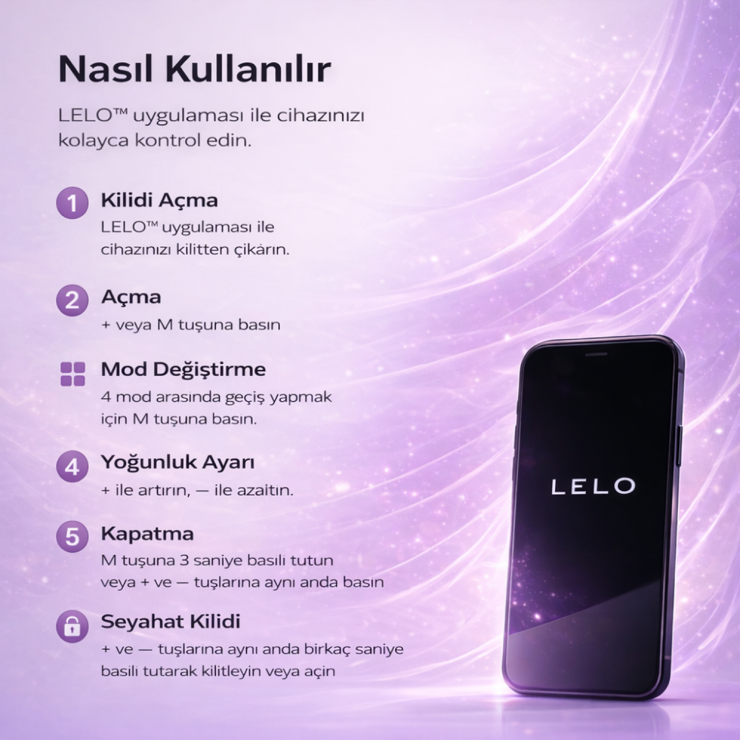 Lelo Kaya Originals App Kontrollü Premıum Rabbit Vibratör 