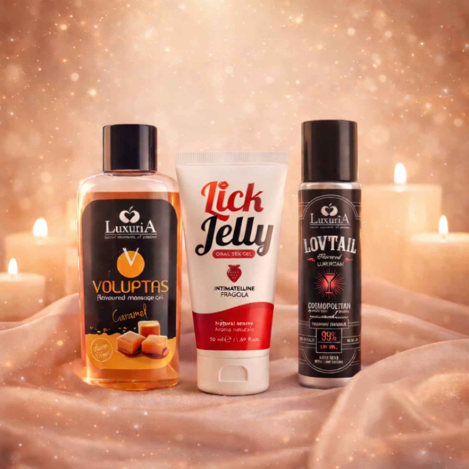 İntimateline Aşkın Dokunuşu-Romantik Gece Paketi 