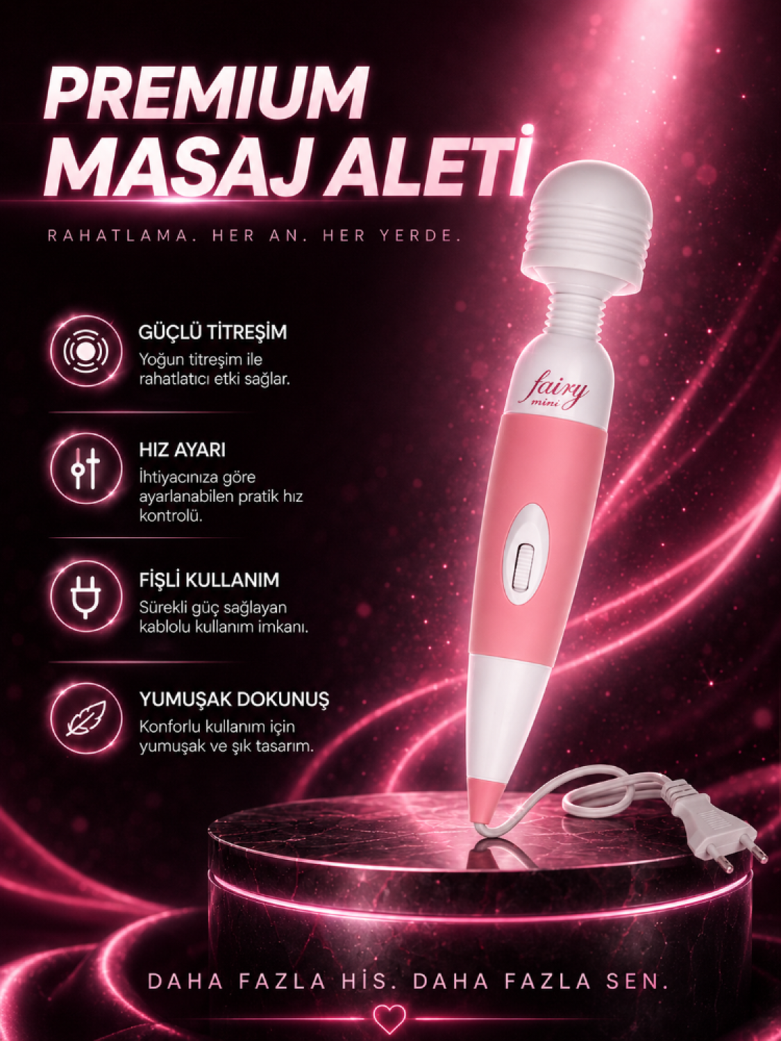 Kırmızı Tutku Deluxe Romantik Masaj ve Fantezi Box