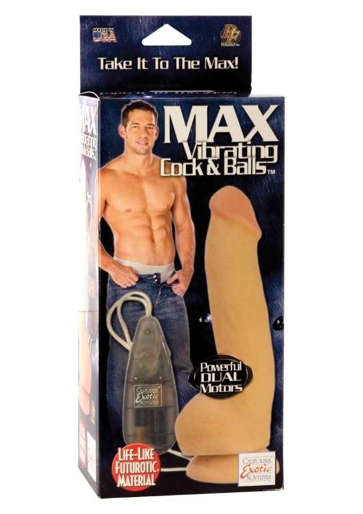 Max Vibrating Özel Dokulu Çift Motorlu Titreşimli Penis  Made By USA
