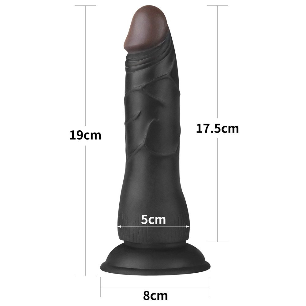 Ingen Easy Strap On 19 Cm Siyah Belden Bağlamalı Realistik Penis
