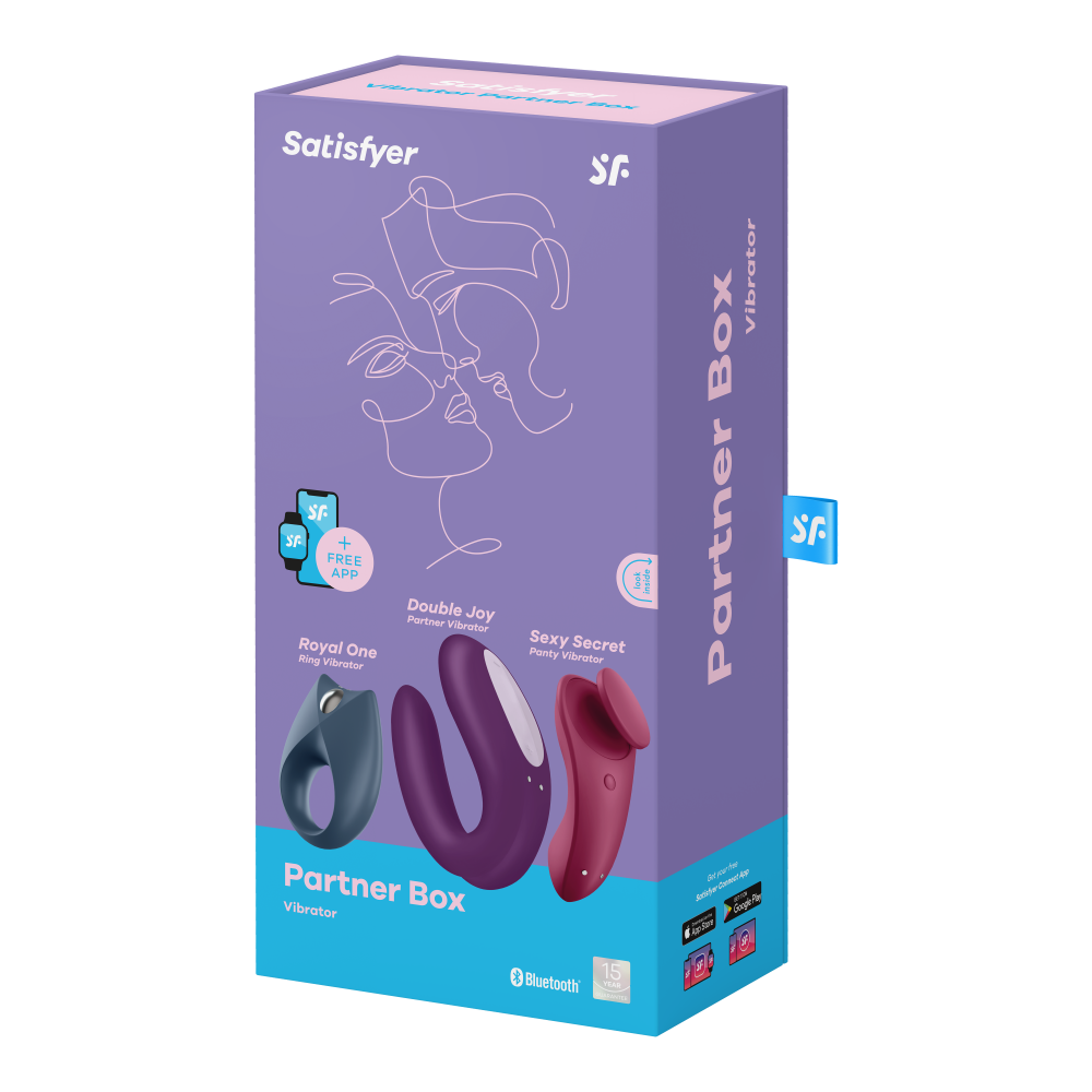 Satisfyer Partner Box 3 App Kontrollü Vibratör Seti 