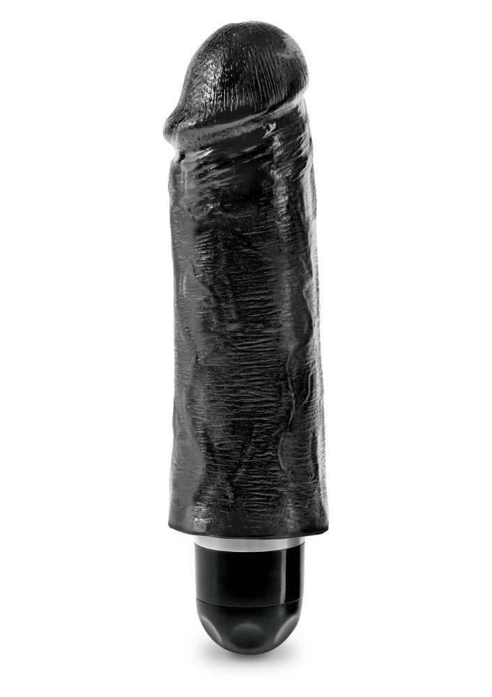 Pipedream King Cock Stiffy 13 Cm Siyah Realistik Vibratör