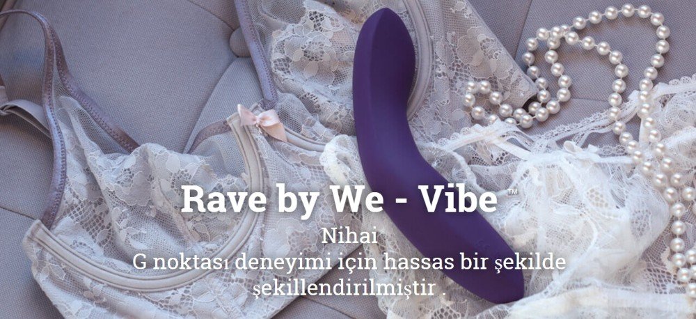 We-Vibe Rave Akıllı Telefon Kontrol G-Bölgesi Uyarıcı Vibratör