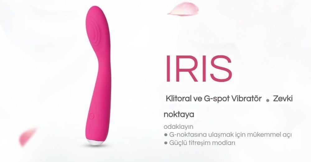 Svakom Iris G-Bölgesi Şarjlı Su Geçirmez Titreşimli Vibratör