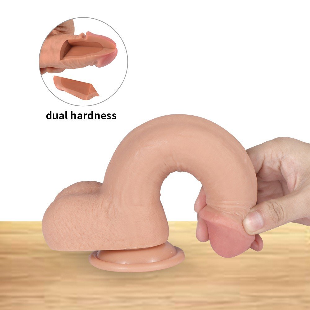 Bill Çift Katmanlı Ultra Gerçekci 23 Cm Realistik Penis Dildo