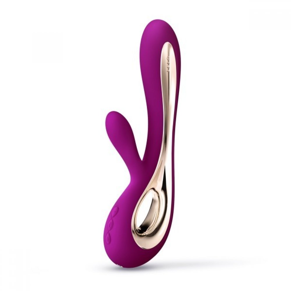 Lelo Soraya 2 Deep Rose Titreşimli G-Bölgesi ve Klitoris Uyarıcı Rabbit Vibratör