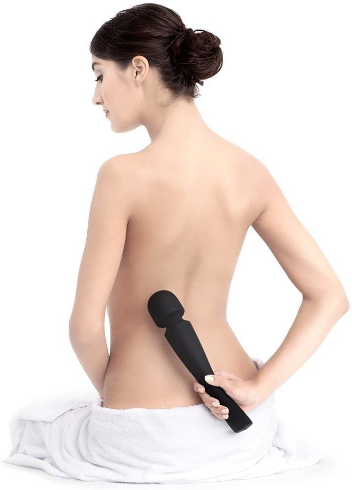 Lelo Smart Wand 2 Black Akıllı Sensörlü Çok Yönlü Büyük Boy Masaj Aleti 