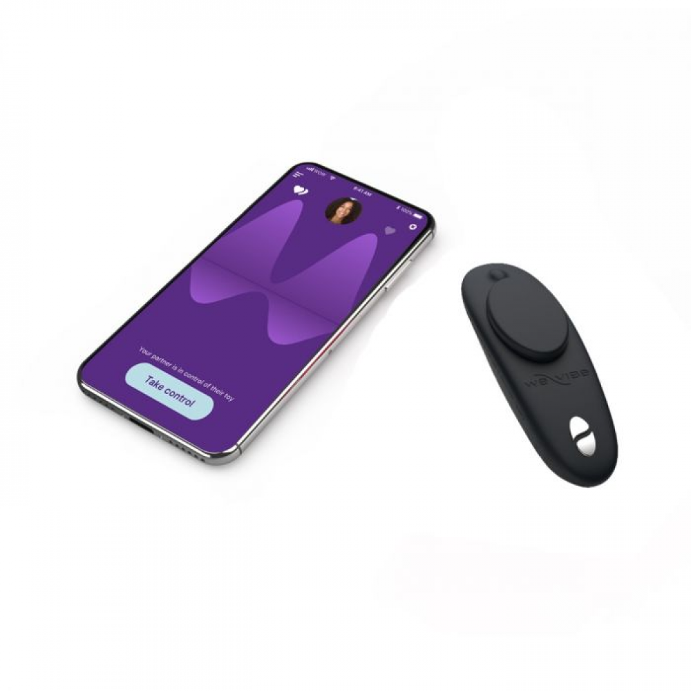 We-Vibe Moxie Satin Black Telefon Kontrollü Giyilebilen Çiftlere Özel Vibratör