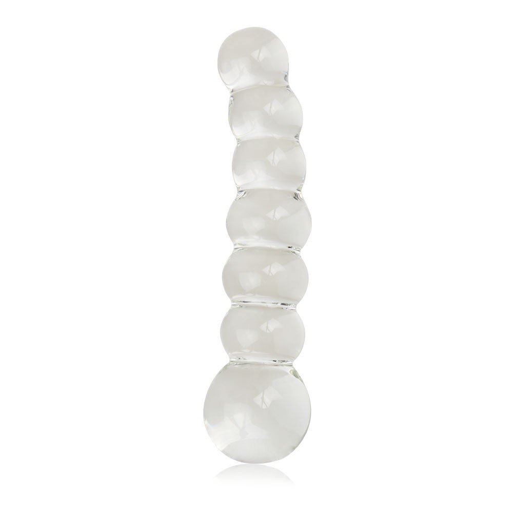 Lovetoy Glass Romance 17 Cm Anal ve Vajinal Cam Plug Dildo