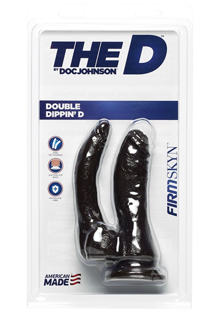 Doc Johnson Double Dippin FIRMSKYN Realistik Double Penis