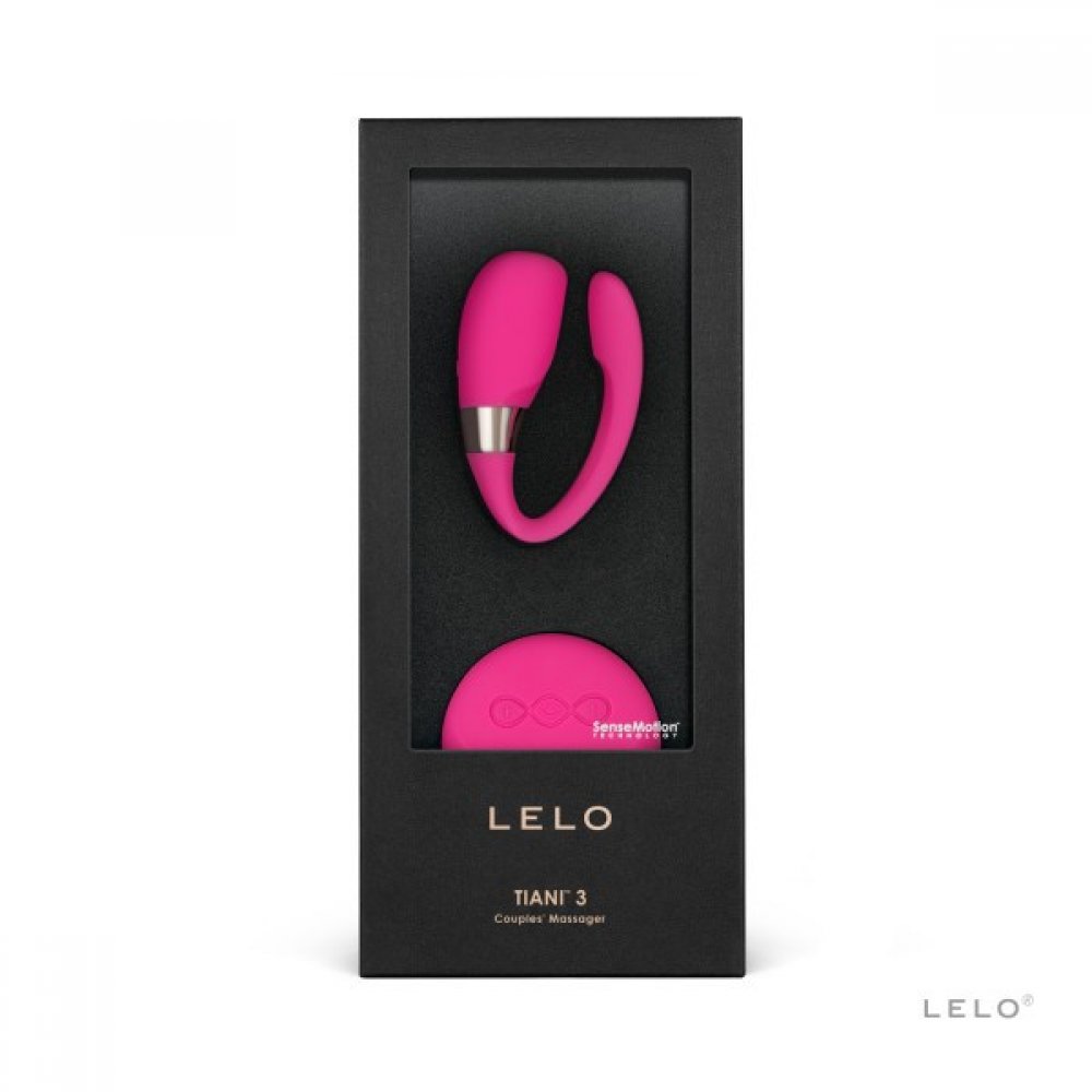 Lelo Tiani 3 Cerise Çiftlere Özel Kumandalı Titreşimli Vibratör