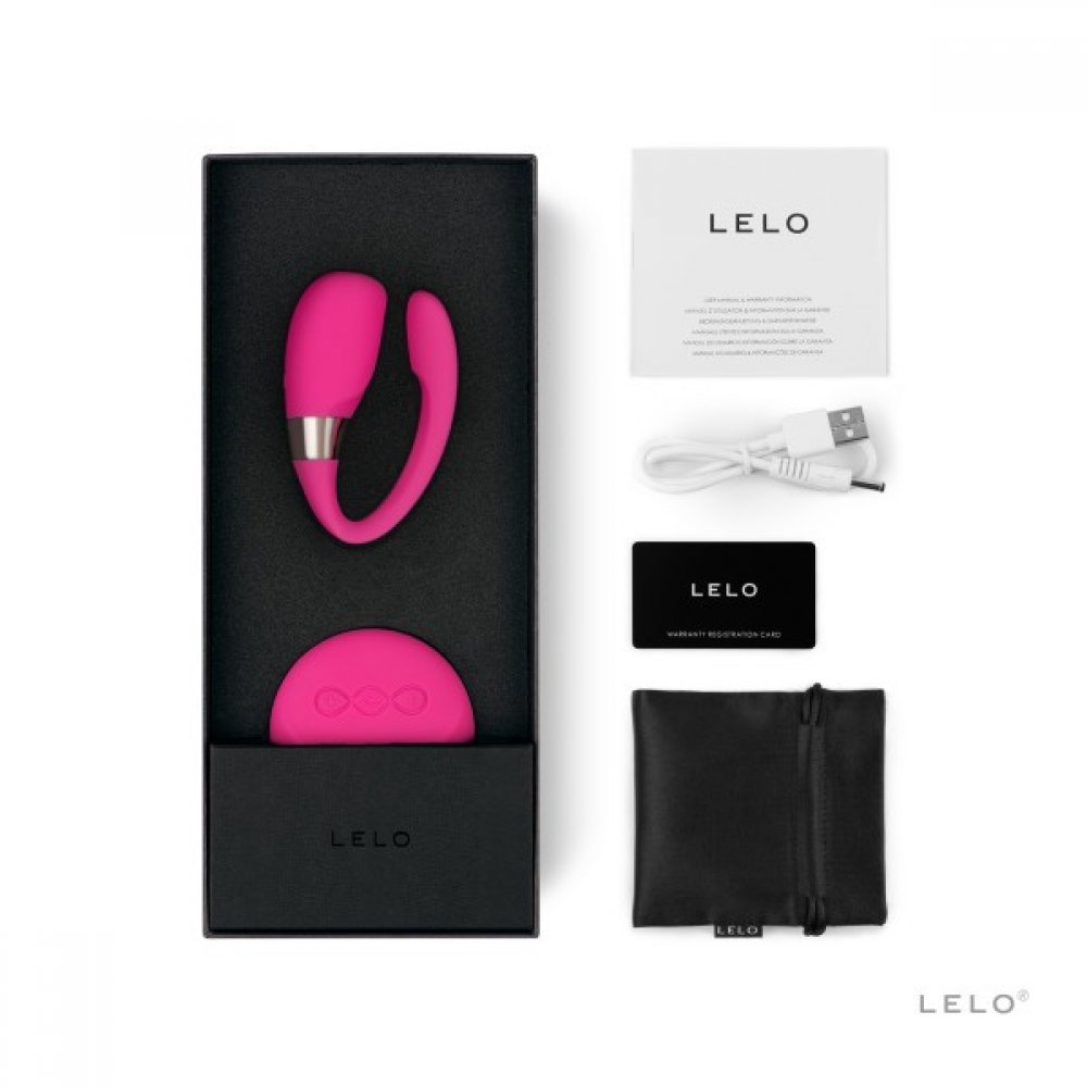 Lelo Tiani 3 Cerise Çiftlere Özel Kumandalı Titreşimli Vibratör