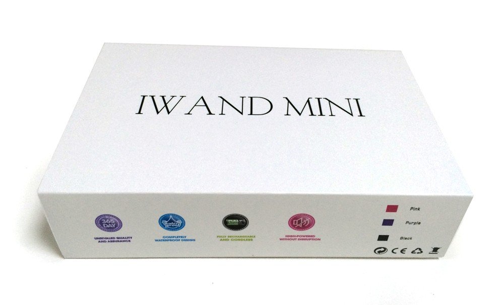 iWand Mini Şarjlı 20 Fonksiyonlu Titreşimli Güçlü Masaj Vibratörü