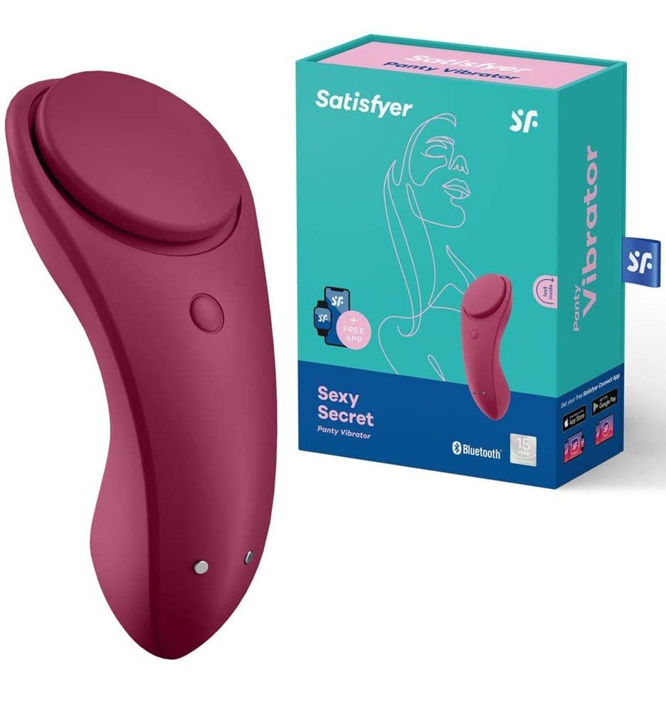 Satisfyer Sexy Secret Telefon Uyumlu Giyilebilen Vibratör