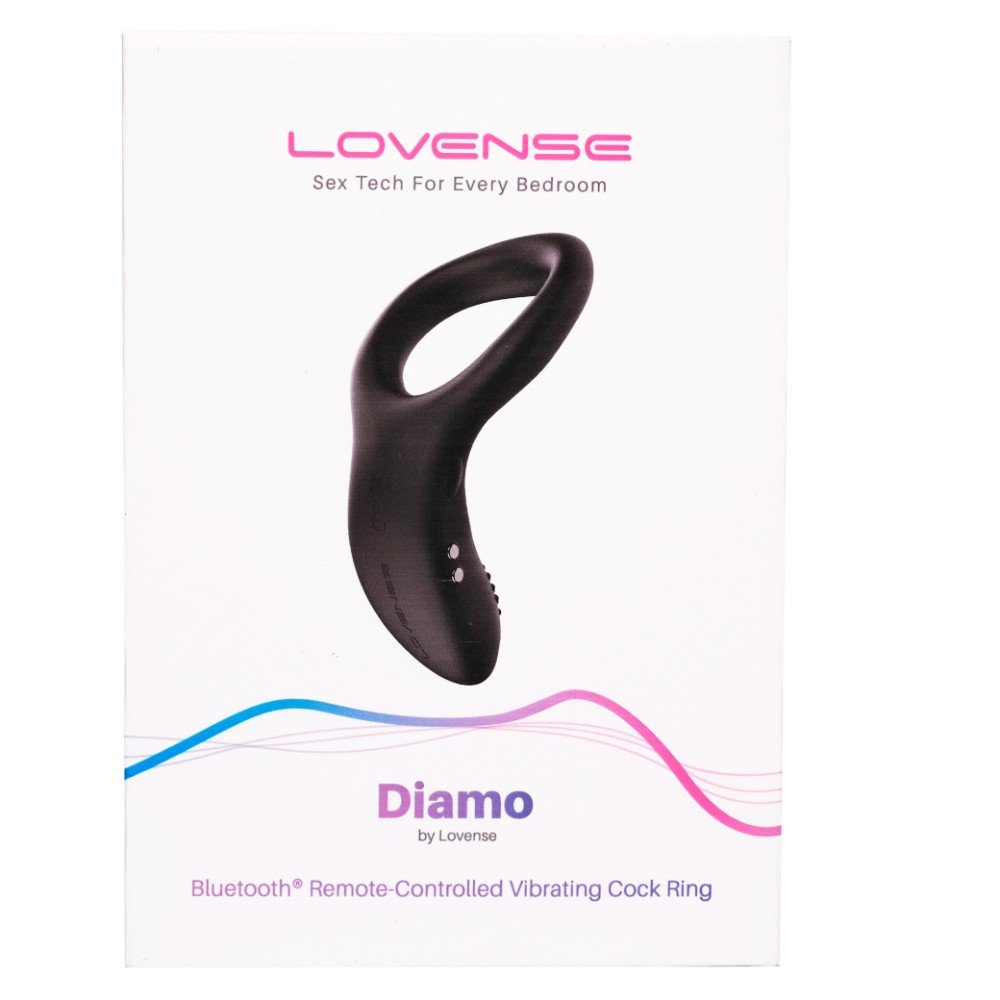 Lovense Diamo Akıllı Telefon Uyumlu Titreşimli Penis Halkası