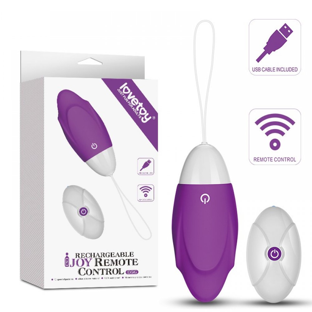 Lovetoy IJOY Şarjlı 10 Modlu Titreşimli Kumandalı Masaj Vibratörü