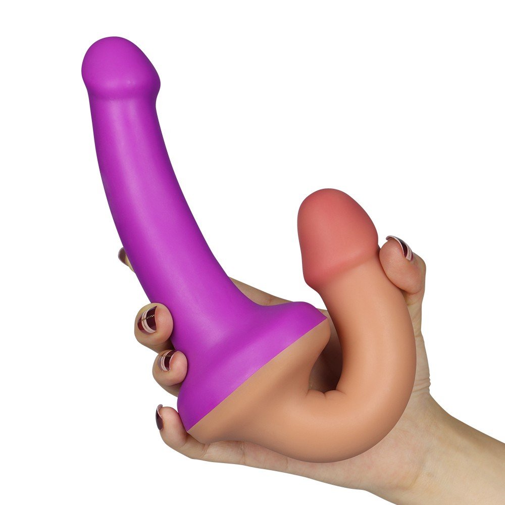 Lovetoy Holy Dong 31 Cm Çift Taraflı Mor Lezbiyen Penis Dildo