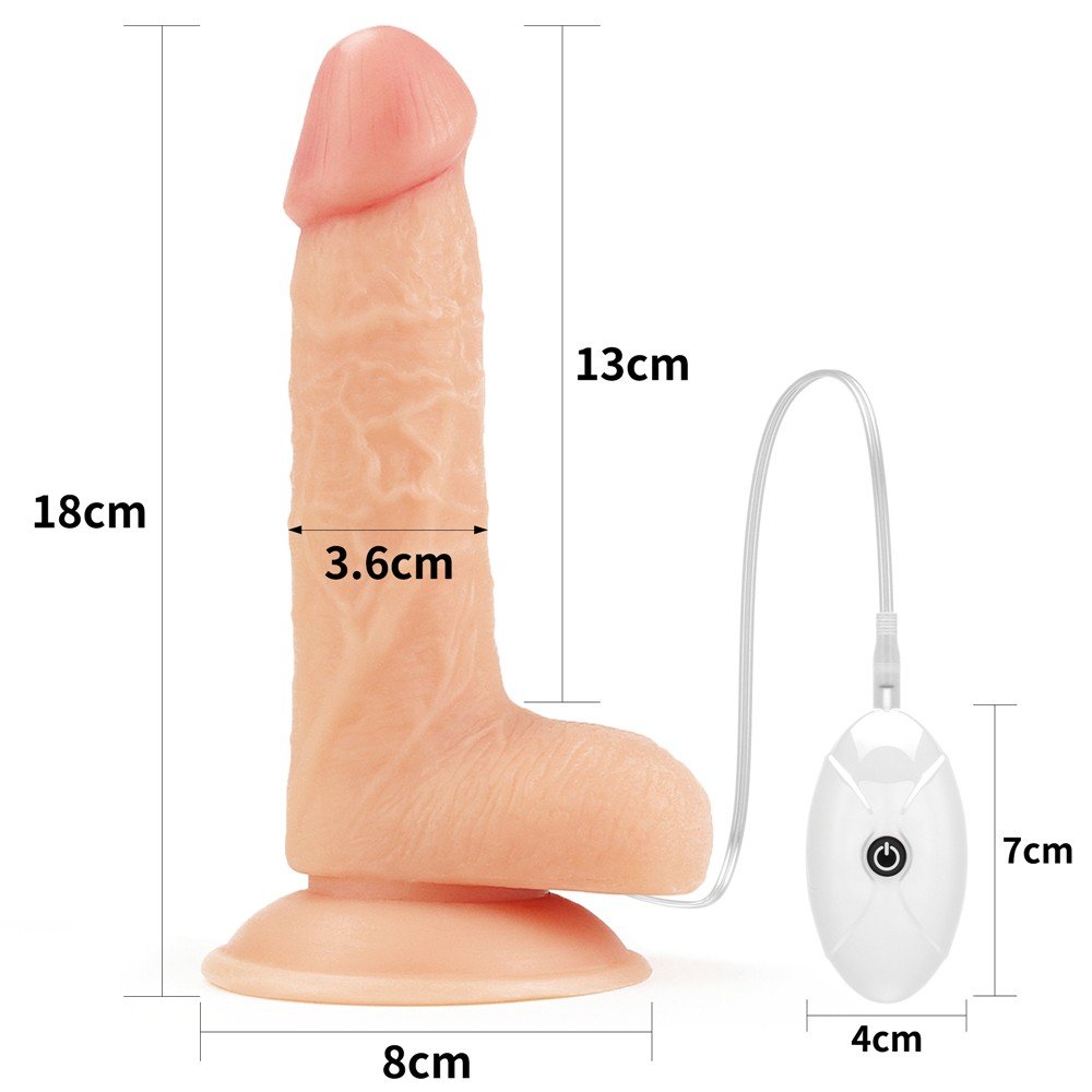Lovetoy Ingen Easy Strap On 18 Cm Titreşimli Belden Bağlamalı Penis