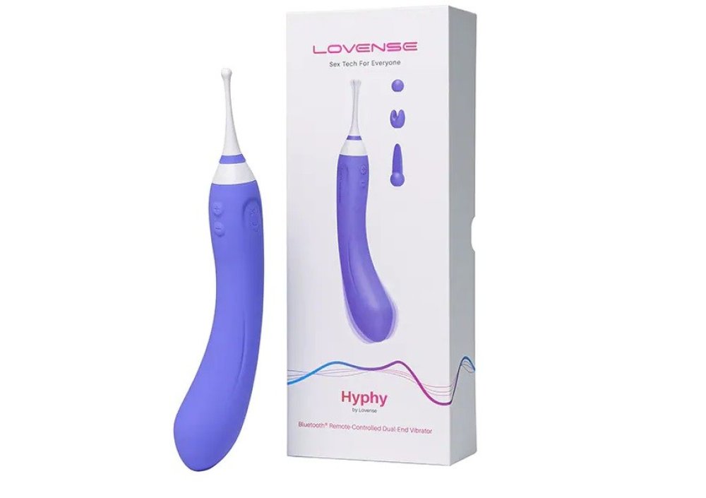 Lovense Hyphy Telefon Uyumlu Çift Taraflı Vibratör