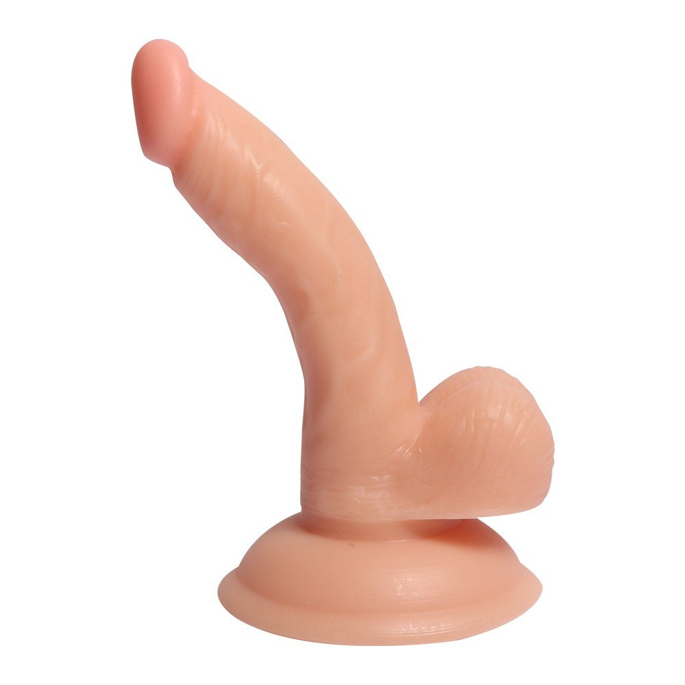 Dildo Series Esnek  13 Cm Realistik Penis Anal Dildo Kemerli Penis