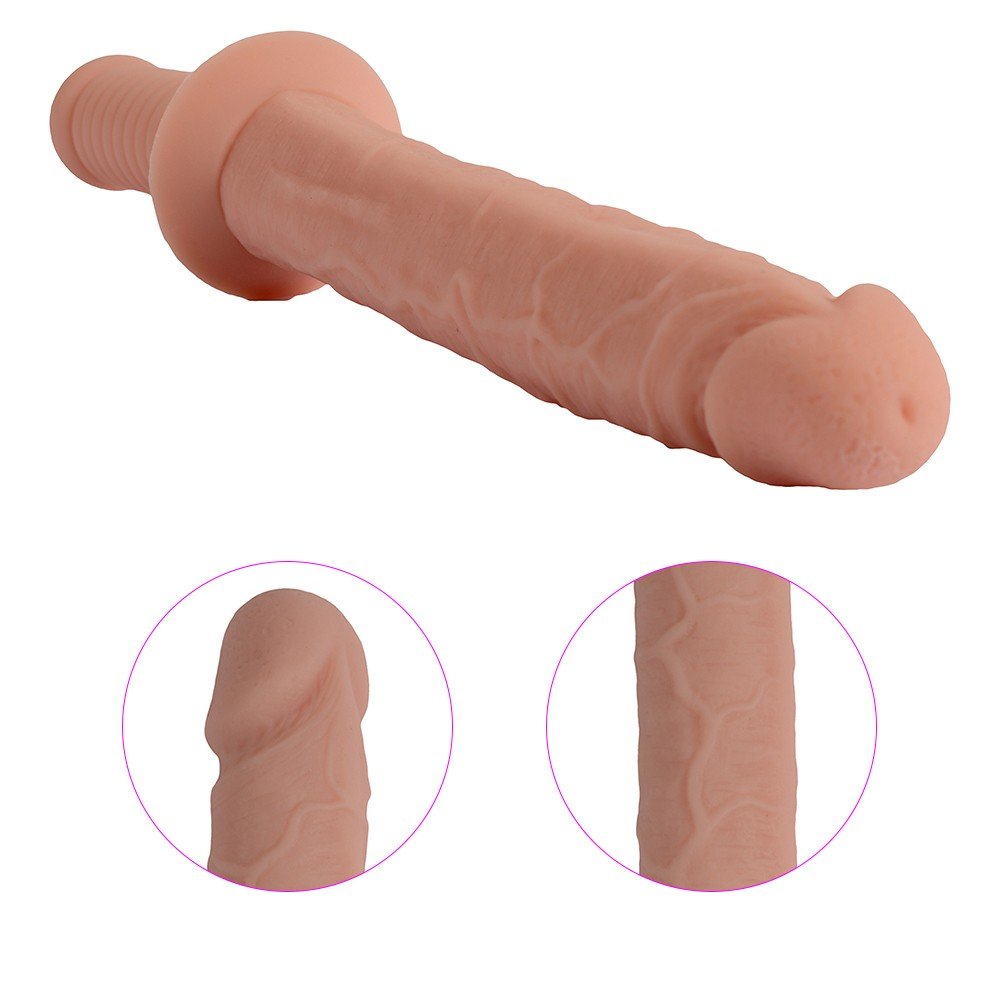 Dildo Series Yumuşak Esnek Dokulu Çift Başlı 38 Cm Lezbiyen Penis