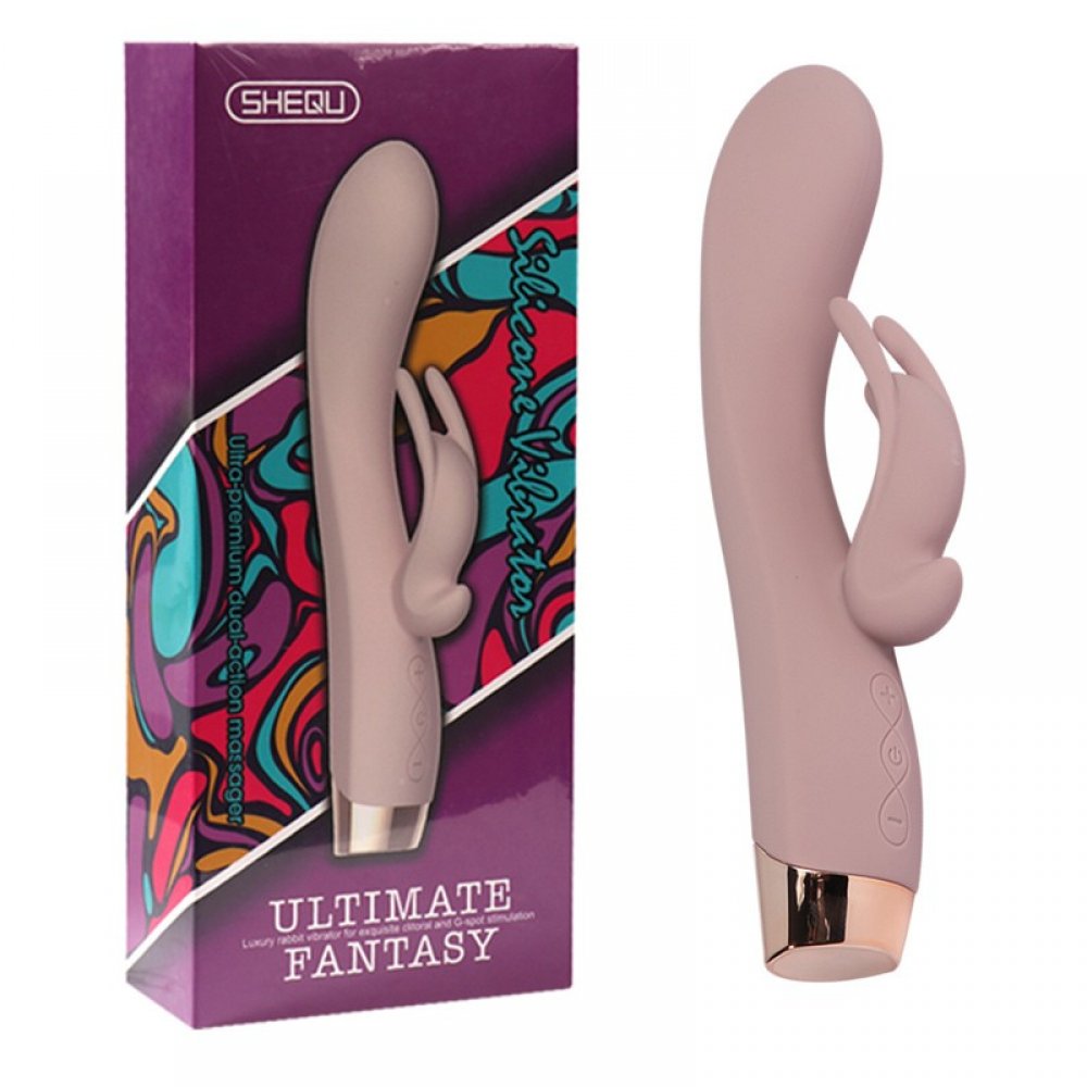 Soft Pürüzsüz Silikon 10 Farklı Titreşimli Şarjlı Lüks Tavşan Vibratör