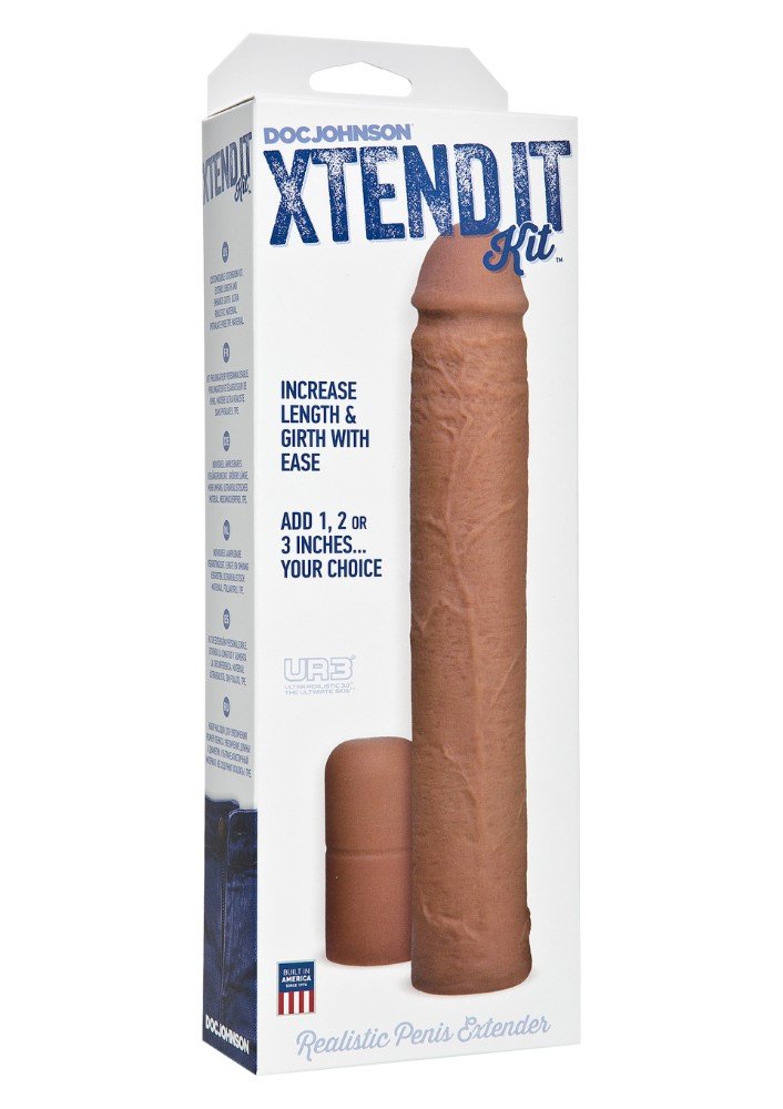 Doc Johnson Xtend İt Brown Ur3 Doku Penis Kılıfı
