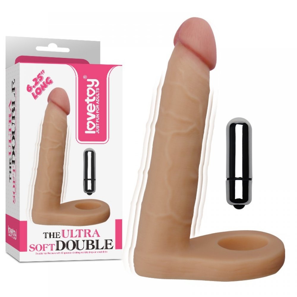 Love Toy The Ultra Soft Double Titreşimli Ultra Yumuşak Anal Protez Penis Çift Yönlü İlişki