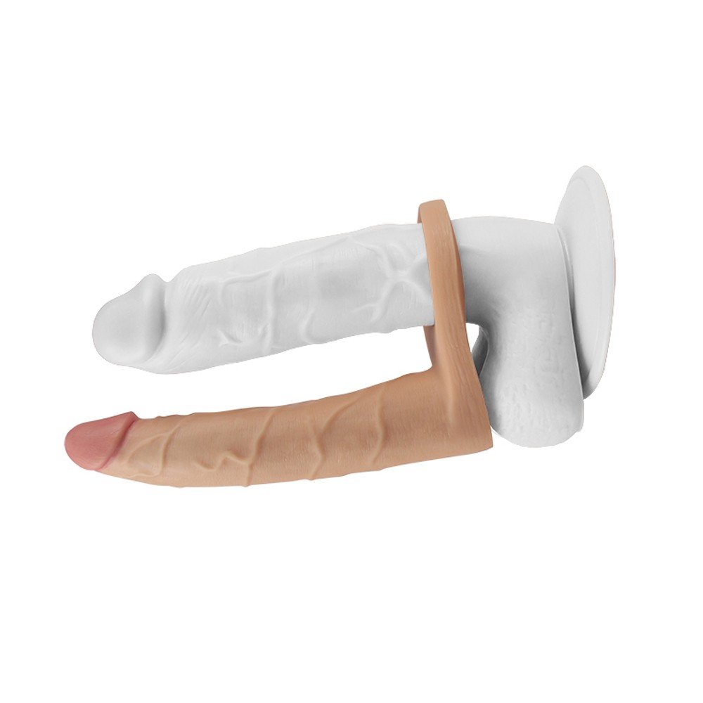 Lovetoy The Ultra Soft Double Ultra Yumuşak Anal 18 CM Protez Penis Çift Yönlü İlişki